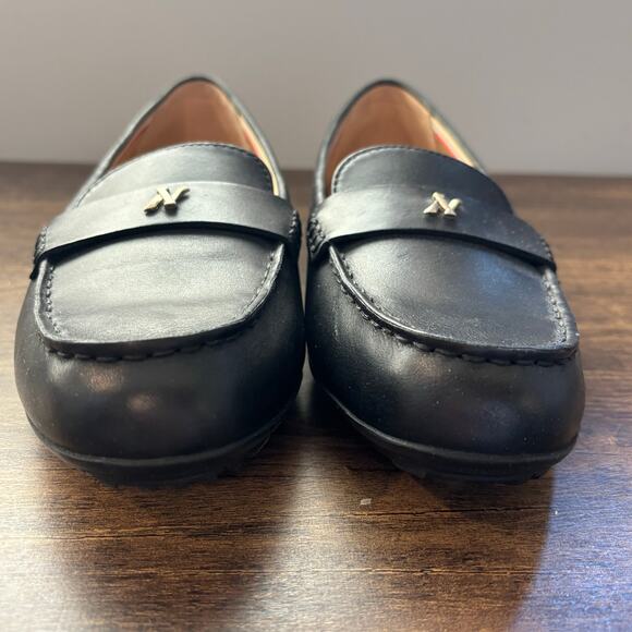 Naturalizer Evie Black Leather Slip On Loafer - size 10.5M - Picture 2 of 6